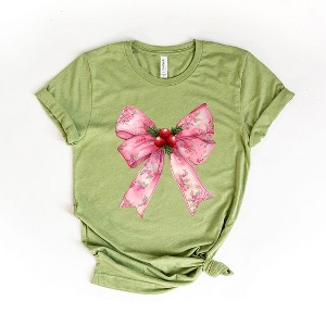 Simply Sage Market Women's Coquette Holly Short Sleeve Graphic Tee - 1 of 4