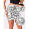 INSPIRE CHIC Women's Sparkle Bodycon Night-Out Party Glitter Mini Skirts - 2 of 4