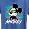 Women's - Disney - Mickey Sunset Shades Short Sleeve Graphic T-Shirt - 2 of 4