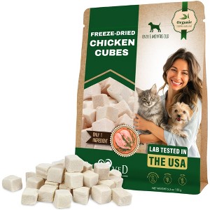 Beloved Pets Freeze Dried Chicken Treats for Cats and Small Dogs, All Natural Chews 5.3 Oz - 1 Pack - 1 of 4