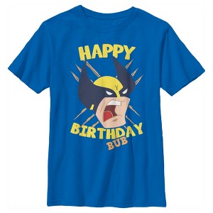 Boy's Marvel Wolverine Birthday Bub T-Shirt - 1 of 4