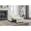 CAVINAS 3 in 1 Chair Bed Sleeper for Adults, Modern Futon Sofa Bed, Pull-out Convertible Couch for Living Room - 3 of 4