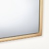 Arched 8" x 16" Metal Frame Wall Mirror Brass Finish - Hearth & Hand™ with Magnolia - image 4 of 4