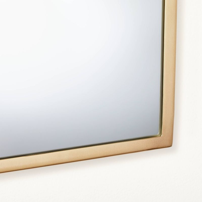 Arched 8&#34;x16&#34; Metal Frame Wall Mirror Brass Finish - Hearth &#38; Hand&#8482; with Magnolia, 5 of 11