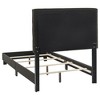 Twin Size Platform Bed with Upholstered Headboard for Bedroom - 4 of 4