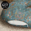 Sweet Jojo Designs Girl Support Nursing Pillow Cover (Pillow Not Included) Boho Floral Wildflower Blue Orange and Pink - 3 of 4