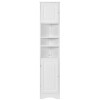 Grungis Bathroom Storage Cabinet,66.9 inch High Floor Coner Cabinet with 2 Doors and Adjustable Shelves,Storage Cabinet for Bathroom - 4 of 4