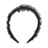 Unique Bargains Women's Ruffles Rhinestone Headbands 1 Pc - 4 of 4