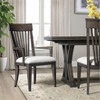 Roundhill Furniture Grant Nailhead Trim Upholstered Armchairs, Beige, Set of 2 - 3 of 4