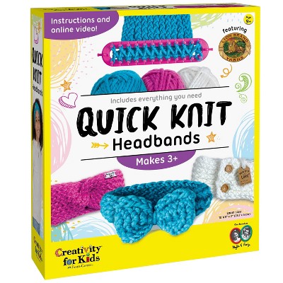 Creativity for Kids' Quick Knit Headbands