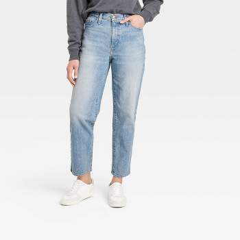 Women's High-Rise Vintage Straight Jeans - Universal Thread™ Indigo 