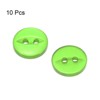 Unique Bargains Round Resin 2-Hole Fish Eye Craft Replacement Sewing Button 10 Pcs - 3 of 4