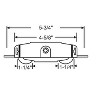 Brixwell 9-312spb Patio Door Roller Tandem 1-1/4 Stainless Steel Wheels pdr189-SS-Spb precision Wheel Ss Outer Rim - 4 of 4