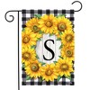 Briarwood Lane Everyday Garden Flag 12x18 For Outdoor Sunflowers Monogram S Garden Flag Flags For Outside - 2 of 4