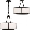 Crystorama Lighting Bryant 4 - Light Chandelier in  Black Forged - 2 of 4