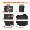 VEVOR Bass Guitar Hard Case, 48.03 in Rectangular Guitar Hard Case, PVC Padding Soft Lining Water-Resistant, for 39-46.5 in Bass Guitars, Black - 4 of 4