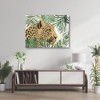 Courtside Market Palm Leopard I Gallery-Wrapped Canvas - 2 of 4