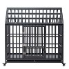 Gulches Heavy Duty Dog Cage with Roof, Window, and Lockable Doors - 2 of 4