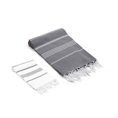 Olive & Linen Bodrum / Datca Turkish Towel Set