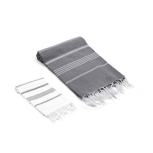 Olive & Linen Bodrum / Datca Turkish Towel Set - 1 of 3