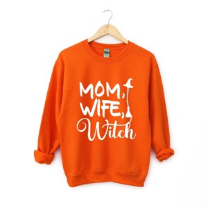 Simply Sage Market Mom Wife Witch Cursive Sweatshirt - 1 of 4