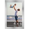 PosterPalooza | 4x6 Wood Frame with UV Acrylic, 6 Finishes: Black, White, Bronze, Silver, Wood, Mahogany - 2 of 4