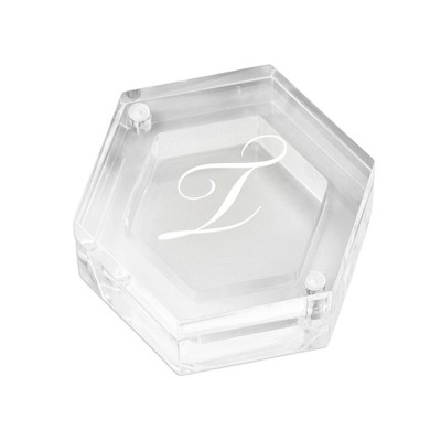 Personalization Mall Classic Celebrations Personalized Acrylic Ring Box