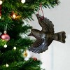 Slickblue Handmade Steel Dove Decoration – 2.5"x3" Lightweight Ornament Perfect for Holiday Trees - 3 of 3