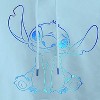 Ladies Lilo and Stitch Sweatshirt - Ladies Classic Lilo and Stitch Ohana - Fashion Hoodie Sweatshirt With Foil (Light Blue Foil, XX-Large) - 3 of 4