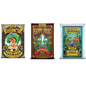 FoxFarm Coco Loco Soil w/ Happy Frog Soil Mix w/ Fox Farm Soil Mix 6.3-6.8 pH - 1 of 4