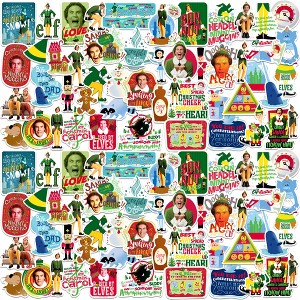 Elf Vinyl Large Deluxe Stickers Variety Pack - 1 of 4