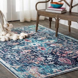 Zafra Vintage Medallion Rug Area Rug - JONATHAN Y - 1 of 4