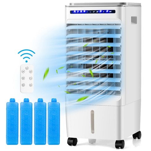 Costway Evaporative Portable Air Cooler Fan & Humidifier With Filter Remote  Control : Target