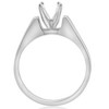 Pompeii3 Solitaire Ring 14K White Gold - 3 of 4