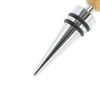 Unique Bargains Bottle Stoppers Aluminum Alloy TPR Wood 3.54"x0.79"x0.79" 1 Pc - 3 of 3