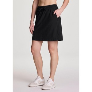 RBX Active Women's Long Length Active Skirt with Built In Shorts, Quick Drying Skort for Workouts, Sports and Travel - 1 of 4