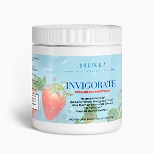 Solikka Invigorate Nootropic Hydr-8 (Strawberry Shortcake) - 1 of 4
