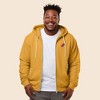 Dalix Donut Embroidered Hoodie Fleece Sweatshirt Zip Front Mens - 3 of 4