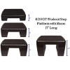 KOVOT Workout Step with Risers to Adjust Height - Lightweight & Portable - 2 of 4