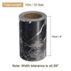 Unique Bargains Wood Grain Self Adhesive Waterproof PVC Repair Tape Red Cherry 1 Pc - 2 of 3