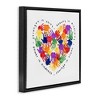 Stupell Industries Strength In Unity Handprint Heart, 18" x 18" - 3 of 4