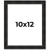 PosterPalooza | 10x12 Thin Barnwood Picture Frame, UV Acrylic, 2 Finishes - Grey and Black - 2 of 4