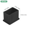 Unique Bargains Rectangle PVC Durable Anti-Slip Furniture Leg Caps - 3 of 4