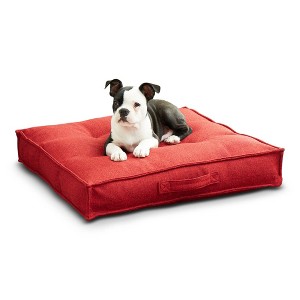 Kensington Garden Milo Square Tufted Reversible Dog Bed - 1 of 4