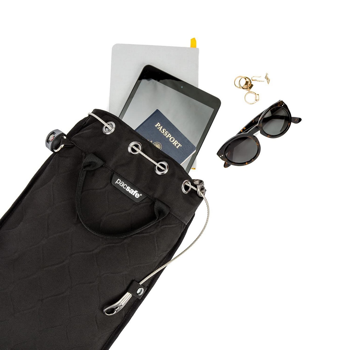 Pacsafe Travelsafe 5L GII Portable safe, цвет: Чёрный — фото 5