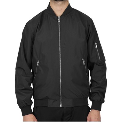 Spire By Galaxy Mens Lightweight MA-1 Bomber Flight Jacket