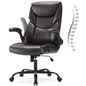 IULULU Office Chair, Big & Tall Ergonomic High‑Back Executive - 1 of 2