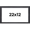 PosterPalooza | Shadow Box 3/4" Depth Black Picture Frame - UV Acrylic, Backing Board, Hanging Hardware - 2 of 4