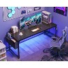 ODK Computer Desk Large Office Desk, 63 Inch Gaming Desk with Storage - 2 of 3