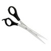 Unique Bargains Barber Household Office Metal Paper Cutting Hair Shear Slicer Scissors Black - 2 of 4